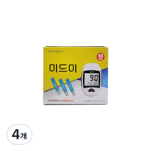 미드미 인포피아 혈당시험지 50개입, 4개