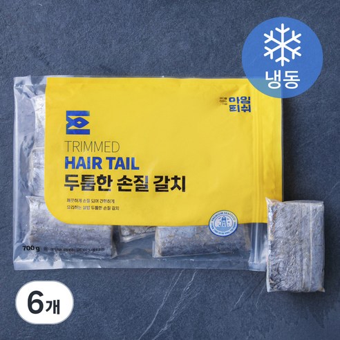 아임피쉬 두툼한 손질 갈치 (냉동), 6개, 700g