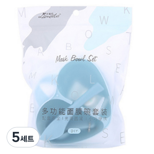 연우 페이스 미용 마스크 도구 5종 세트, 랜덤발송, 5세트