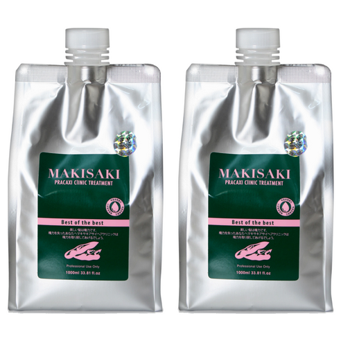 마키사키 프라칵시 클리닉 트리트먼트, 2개, 1000ml