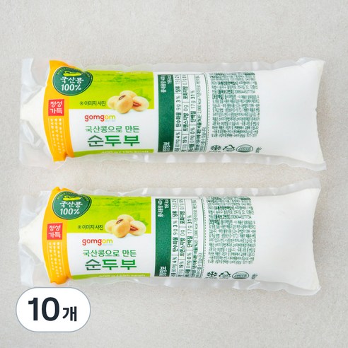 곰곰 국산콩으로 만든 순두부, 400g, 10개