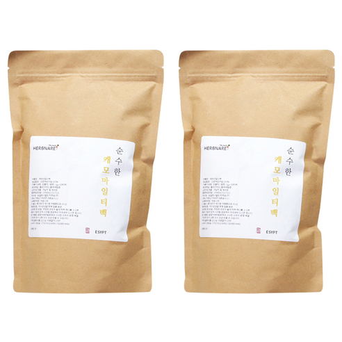 캐모마일 티, 1g, 50개입, 4개