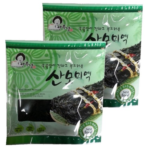 안옥남 산모미역, 150g, 2개