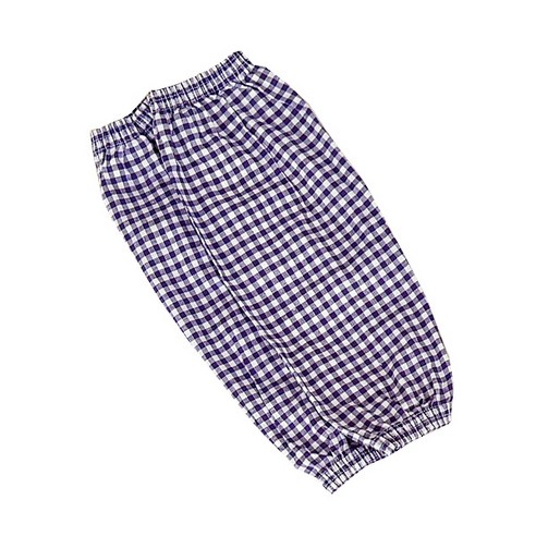 씨티컴퍼니 면 체크 작업용 팔토시 양팔착용 세트, 퍼플