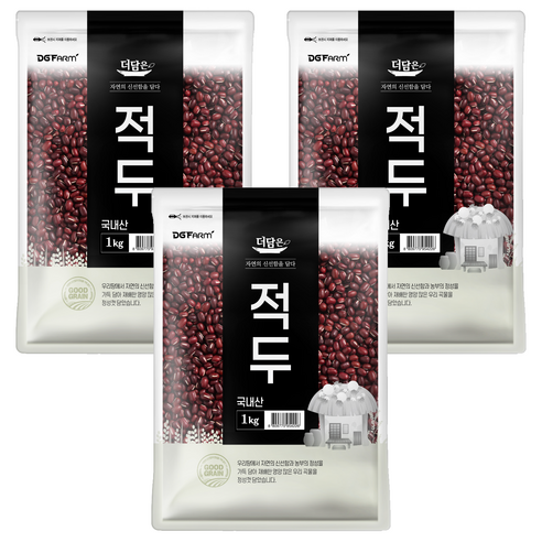 더담은 적두, 1kg, 3개