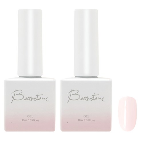 아이빛 베러톤 누드스킨 시럽 컬러 젤네일, BT-104 누드연핑크, 10ml, 2개