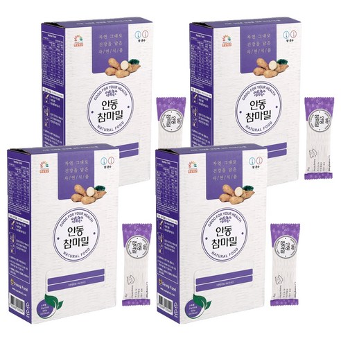 햇살빚은 안동 참마밀 30p, 630g, 4개