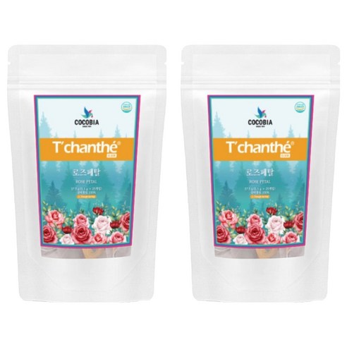 티샹떼 허브 로즈페탈 삼각티백, 1.5g, 25개입, 2개