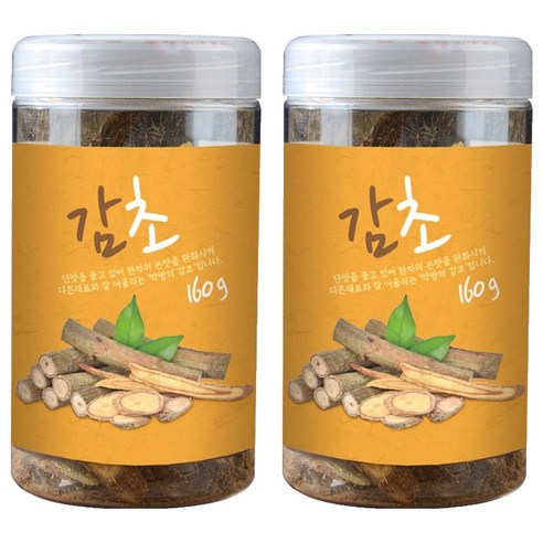 올바른상회 감초, 160g, 2개