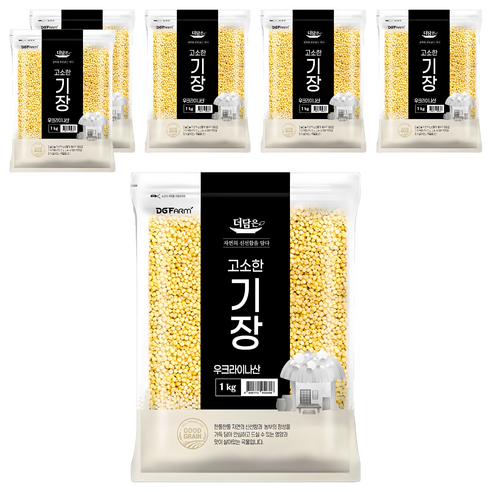 더담은 고소한 기장, 1kg, 6개