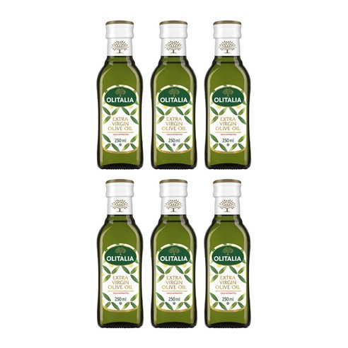 올리타리아 엑스트라버진 올리브유, 250ml, 6개