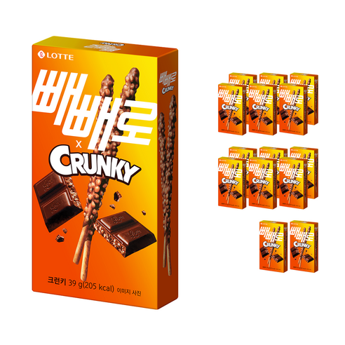 빼빼로 크런키