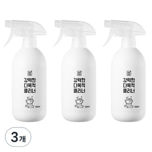 깔끔대장 강력한 다목적클리너, 500ml, 3개
