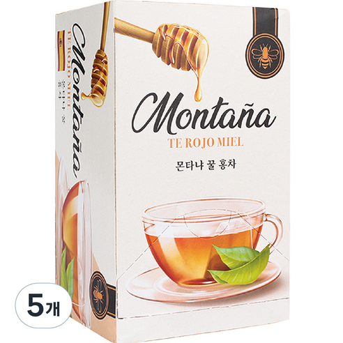 몬타냐 꿀홍차, 1.5g, 20개입, 5개