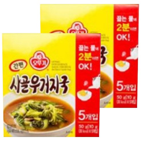 오뚜기 간편 사골 우거지국, 2개