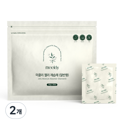 무아스 미클리 젤리 제습제 일반형 30p, 2개