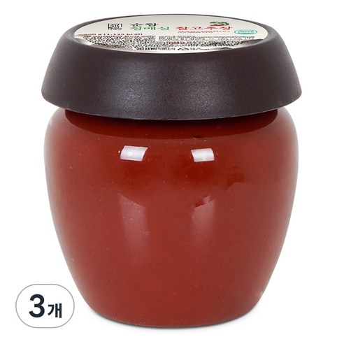 더해담 순창 청매실 찰고추장, 500g, 3개