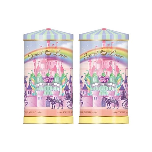 위니비니 뮤지컬틴 매직캐슬 초콜릿, 110g, 2개