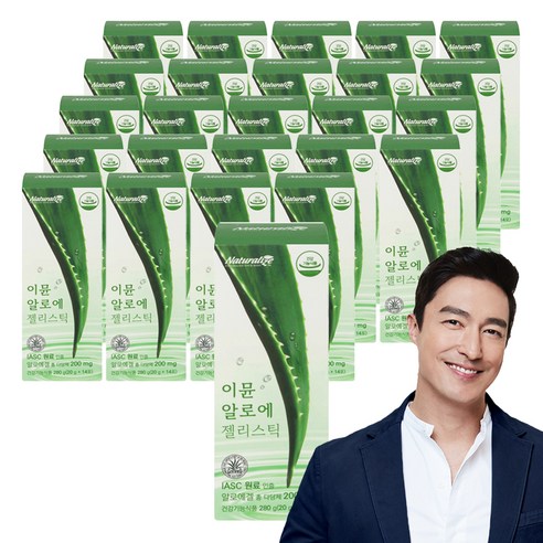 네추럴라이즈 이뮨 알로에 젤리스틱 14p, 280g, 25개