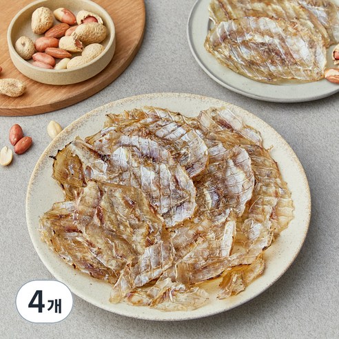 리프레쉬 국민간식 추억의 쥐치포, 120g, 4개