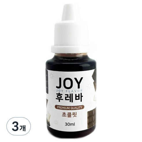 조이후레바 아로미조이 슬라임재료 30ml, 3개, 초코렛