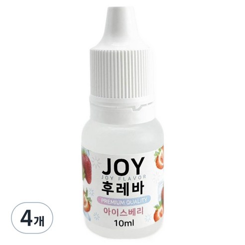 조이후레바 아로미조이 슬라임재료 10ml, 4개, 아이스베리