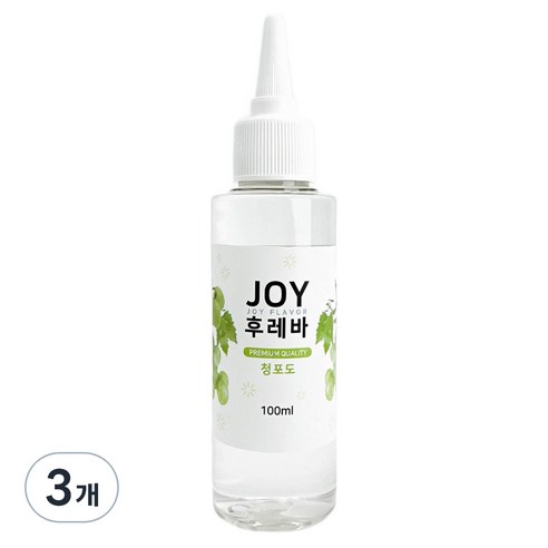 조이후레바 아로미조이 슬라임재료 100ml, 3개, 청포도