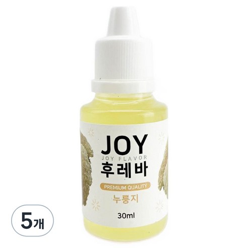 조이라이프 아로마조이 슬라임재료 조이후레바 30ml, 5개, 누룽지