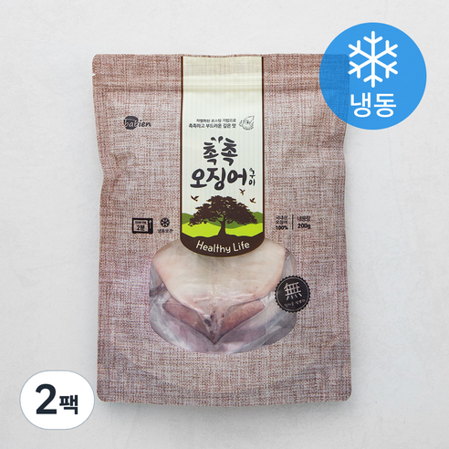 갯마을 촉촉오징어 구이 (냉동), 200g, 2팩