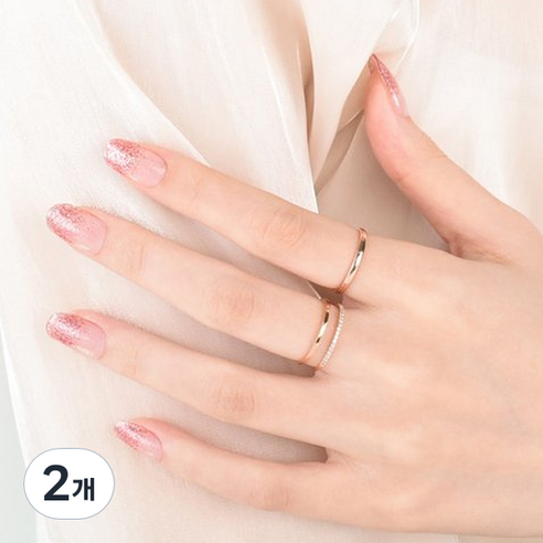 모노라이크 모노몬드 젤네일 스티커, 2개, 137 Pink Champagne
