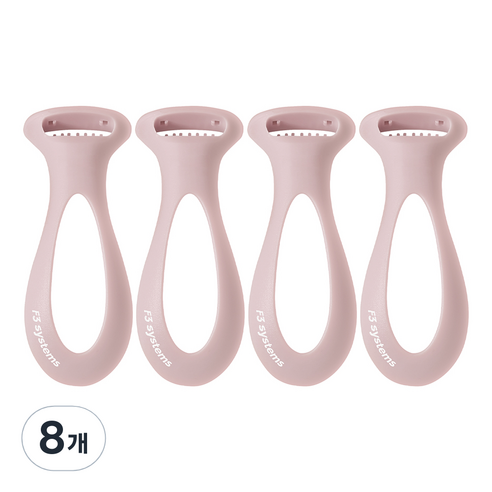 F3 세이프티 각질면도기, 1개입, 8개