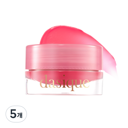 데이지크 프루티 립 잼, 05 라즈베리잼, 4g, 5개