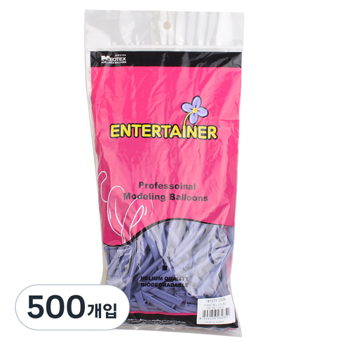 네오룬즈 260N 요술풍선, 파스텔  라일락, 500개입