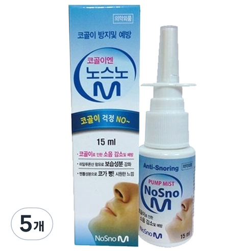 제이케이 노스노멀티 코골이 스프레이, 5개