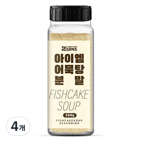 조은약초 아이엠 어묵탕 분말, 4개, 150g