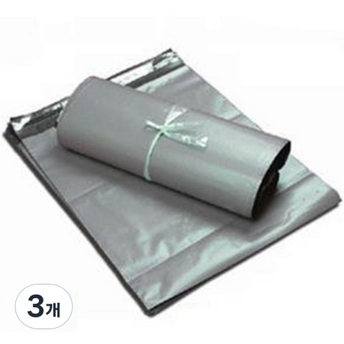 가팡 택배 비닐봉투 폴리백 실버 A LDPE 0.08 100p, 3개