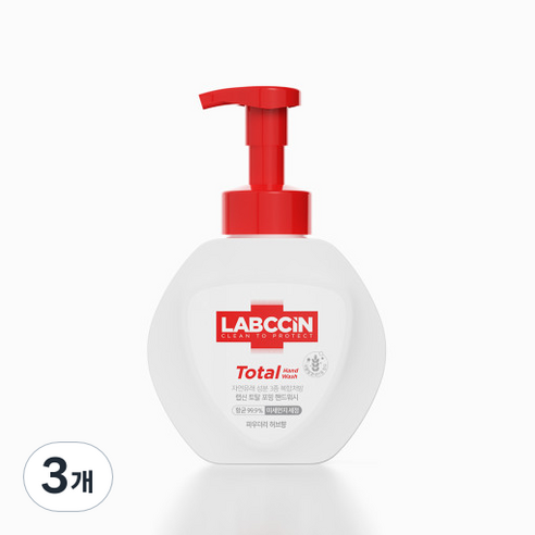 랩신 토탈 핸드워시, 500ml, 3개