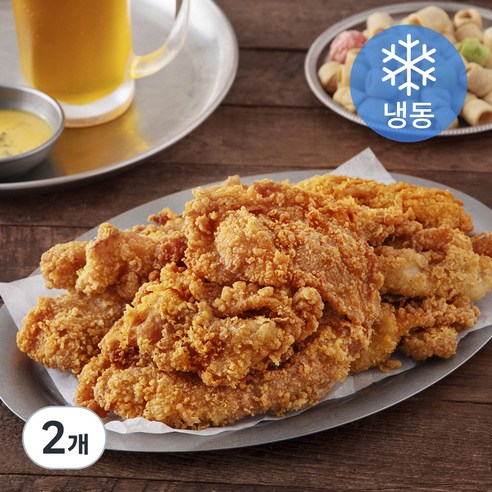 한승 핫 닭껍질 (냉동), 600g, 2개