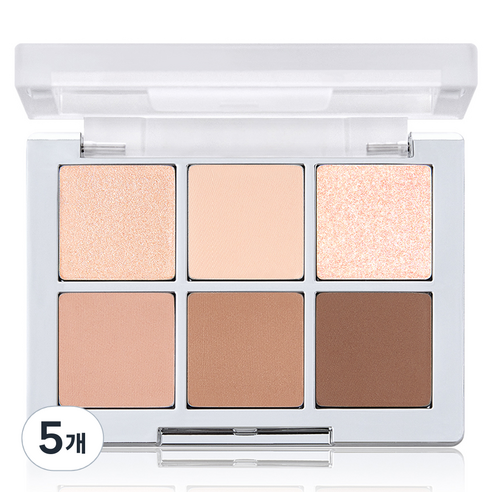 코스맥스 투에이엔 베러 미 아이팔레트 4.5g, 5개, 04 뉴데이