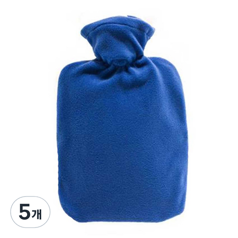 휴고프로쉬 보온물주머니 핫팩 표준형 폴리 블루 1.8L, 5개