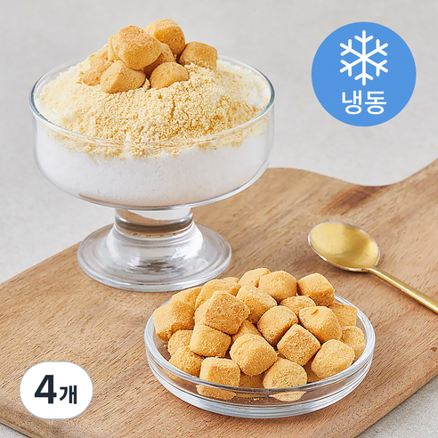 지리산 빙수용 콩알 인절미, 500g, 4개