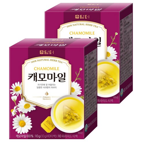 담터 캐모마일 삼각티백