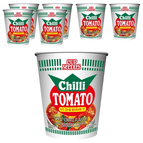 닛신 컵누들 칠리 토마토 70g, 7개