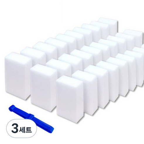 해피세일 바스프 매직블럭 30p + 집게 세트, 3세트