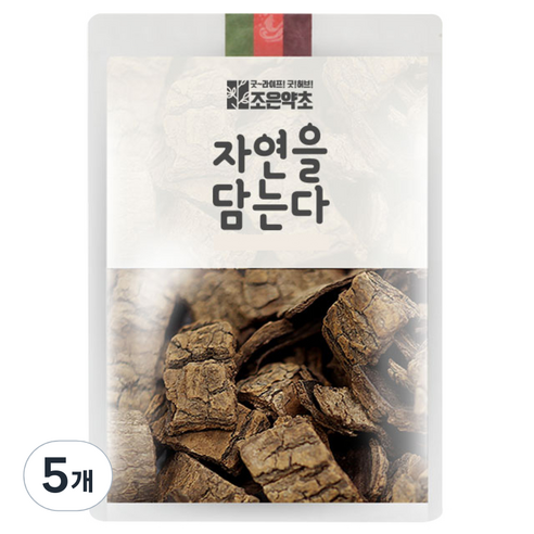 조은약초 볶은 두충, 300g, 5개