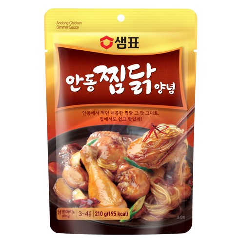 샘표 안동찜닭 양념, 1개