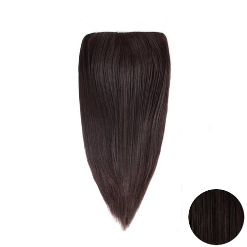 픽앤웨어 여자 긴머리용 헤어뽕 부분가발 11 x 36 cm, 내츄럴 브라운, 1개