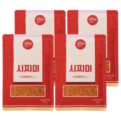 이엔푸드 시찌미, 240g, 4개