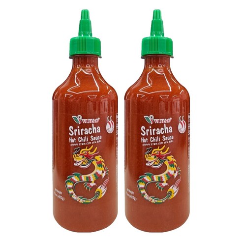 비하오 스리라차 핫 칠리 소스, 482g, 2개