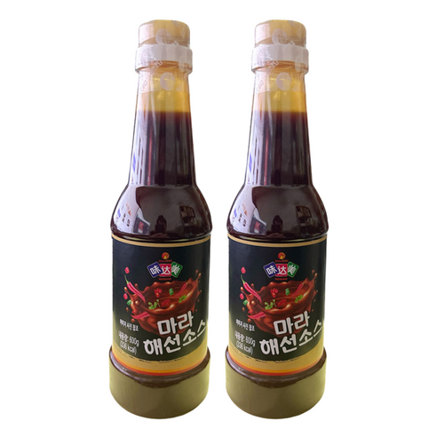 미달미 신호 마라 해선 소스, 600g, 2개